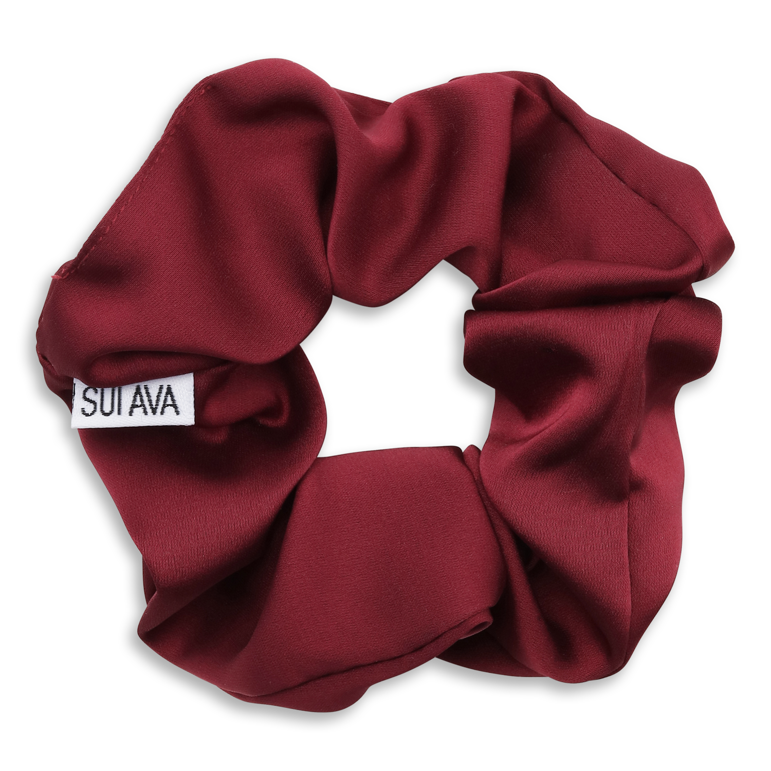 SUI AVA Ribbon Scrunchie French Wine Accessoires