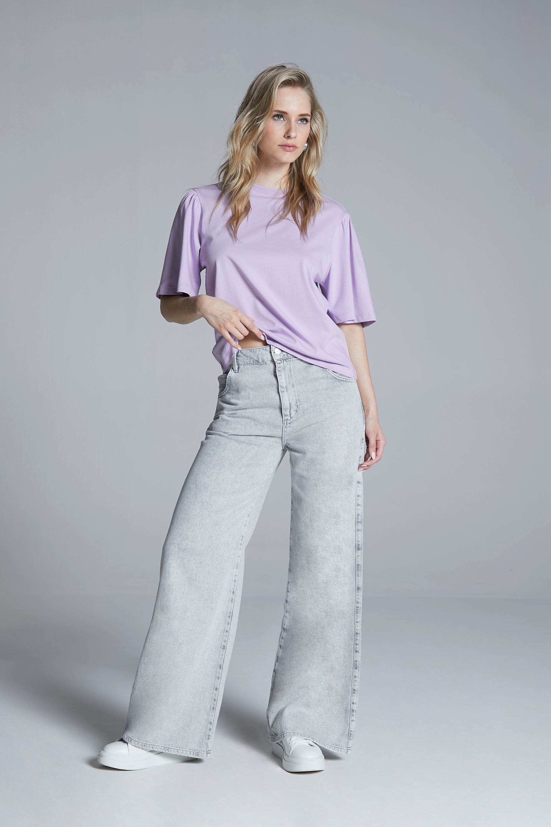 Homage to Denim Jeans Palazzo Jeans