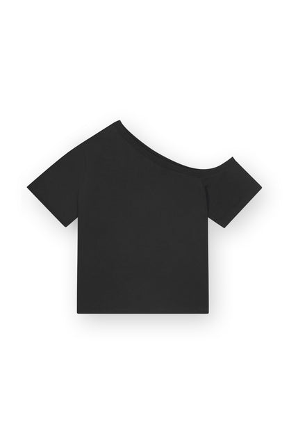 Homage to Denim T-shirt off shoulder T-shirts