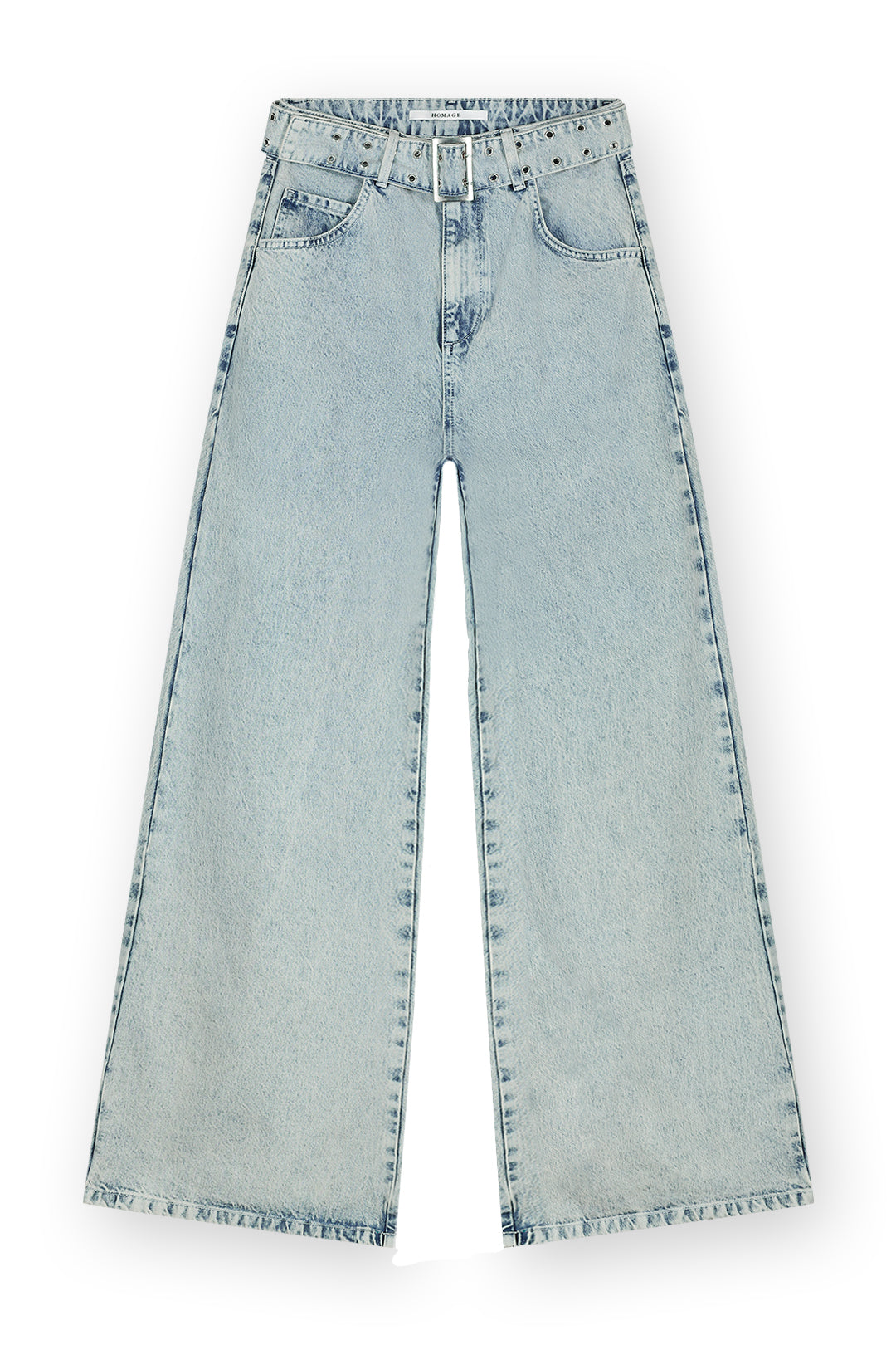 Homage to Denim Jeans Palazzo Flowy Jeans