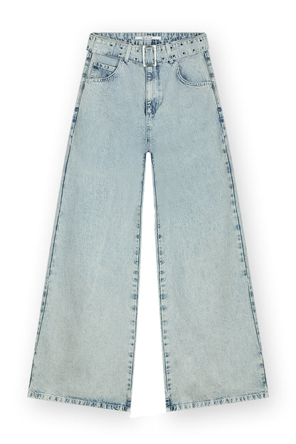Homage to Denim Jeans Palazzo Flowy Jeans