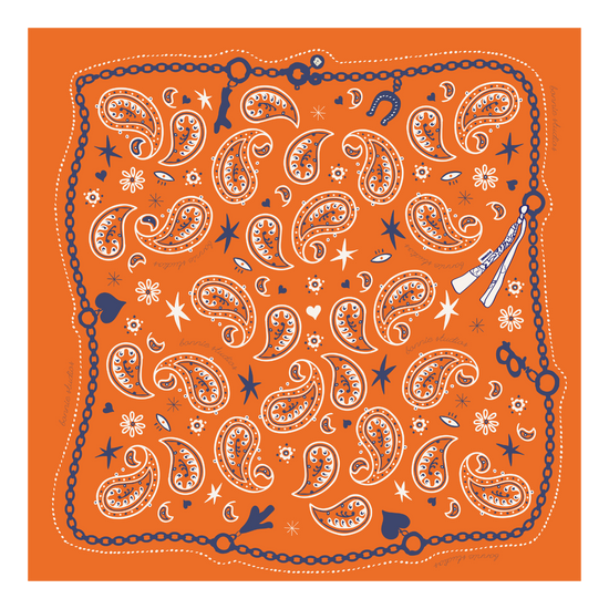 Bonnie Studios Farm Scarf Oranje Accessoires