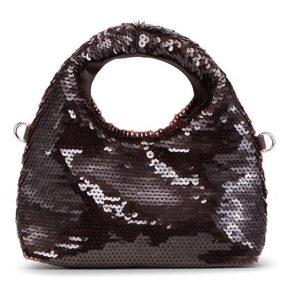 SUI AVA Mini Hobo Sequin Bag