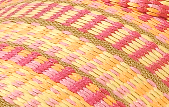 Colors of California Beachbag COC Sunset Coral Tassen