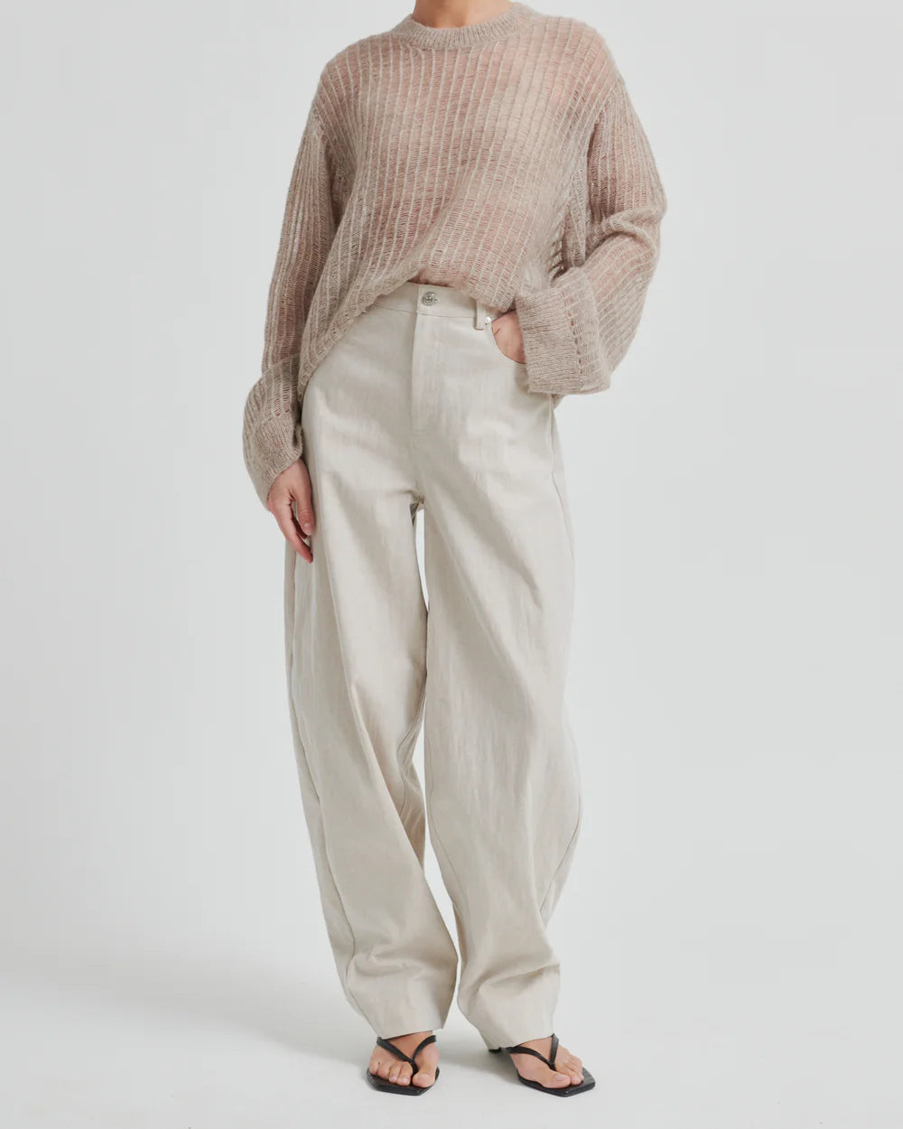 Second Female Bacoli Barrel Trousers Broeken