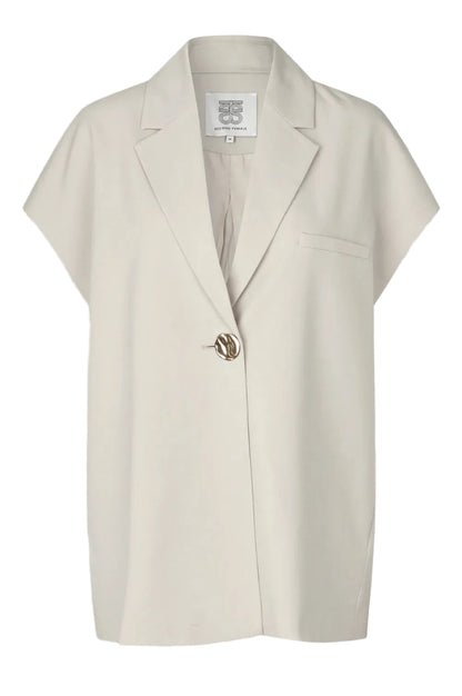 Second Female Blanca Waistcoat Soft Beige