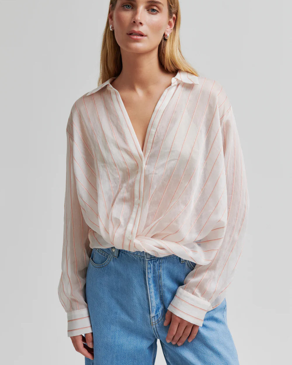 Second Female Chevy Twist Blouse Blouses