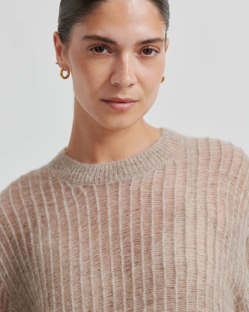Second Female Georgina Knit O-Neck Truien & Vesten