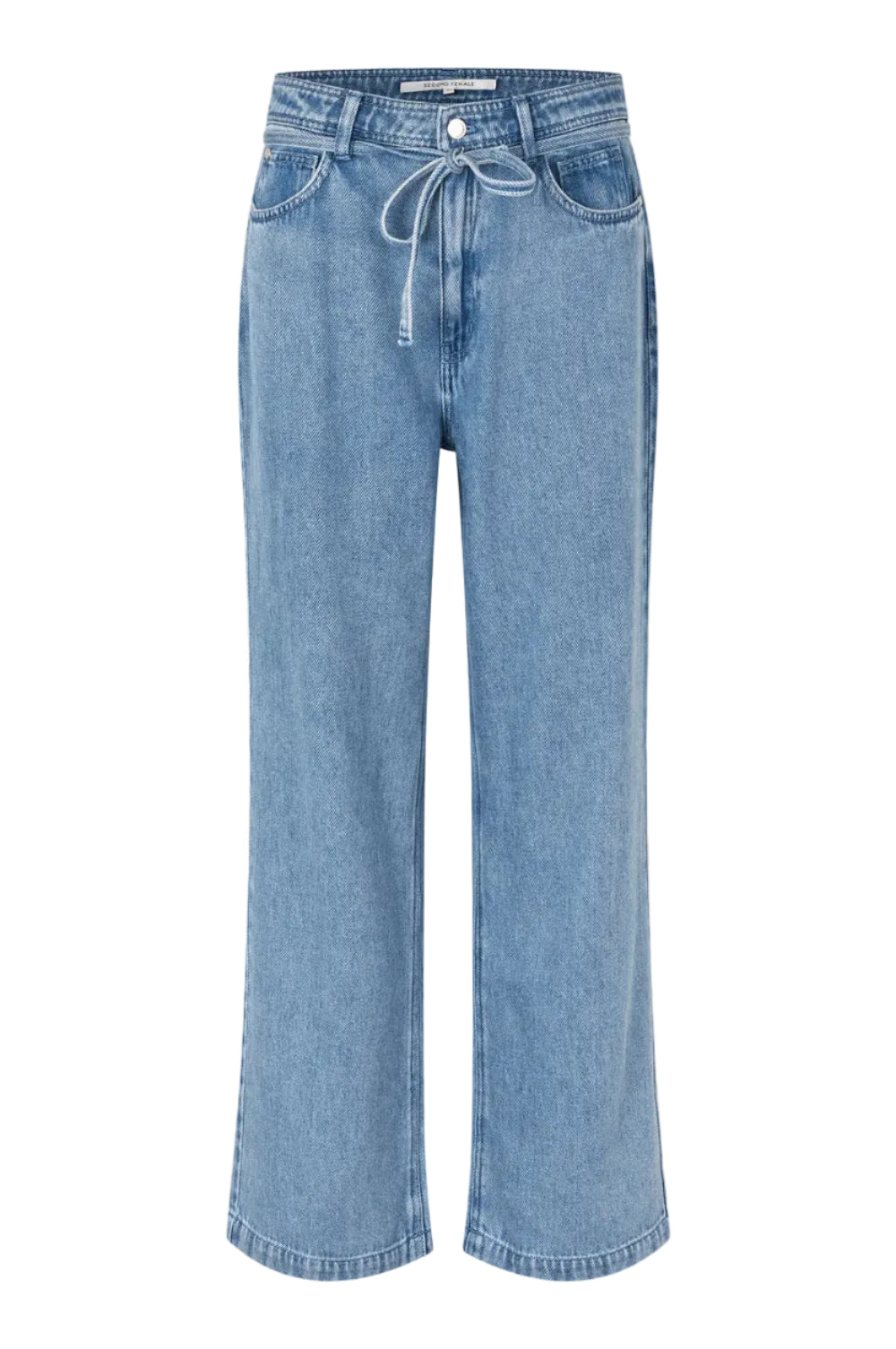 Second Female Rio Denim Jeans (Light) Blue Denim Jeans