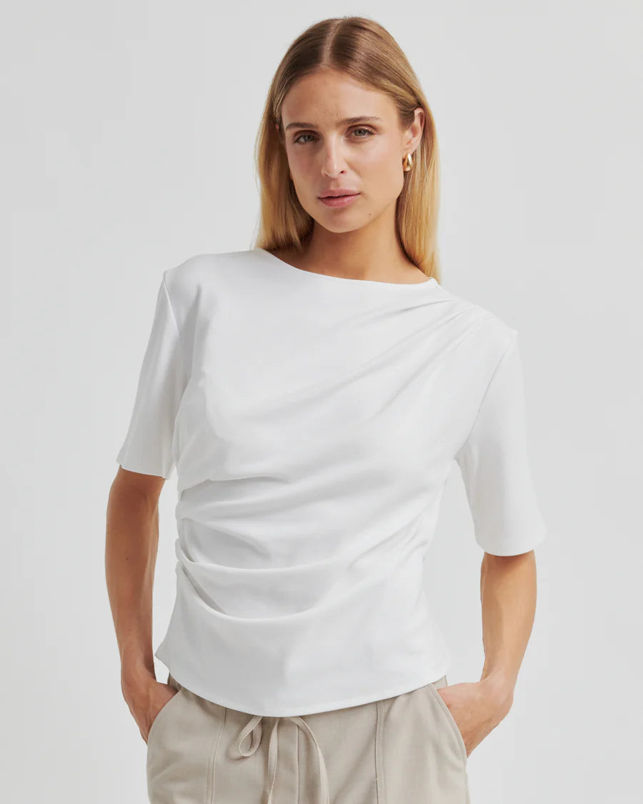 Second Female Ulina Drape T-Shirt T-shirts