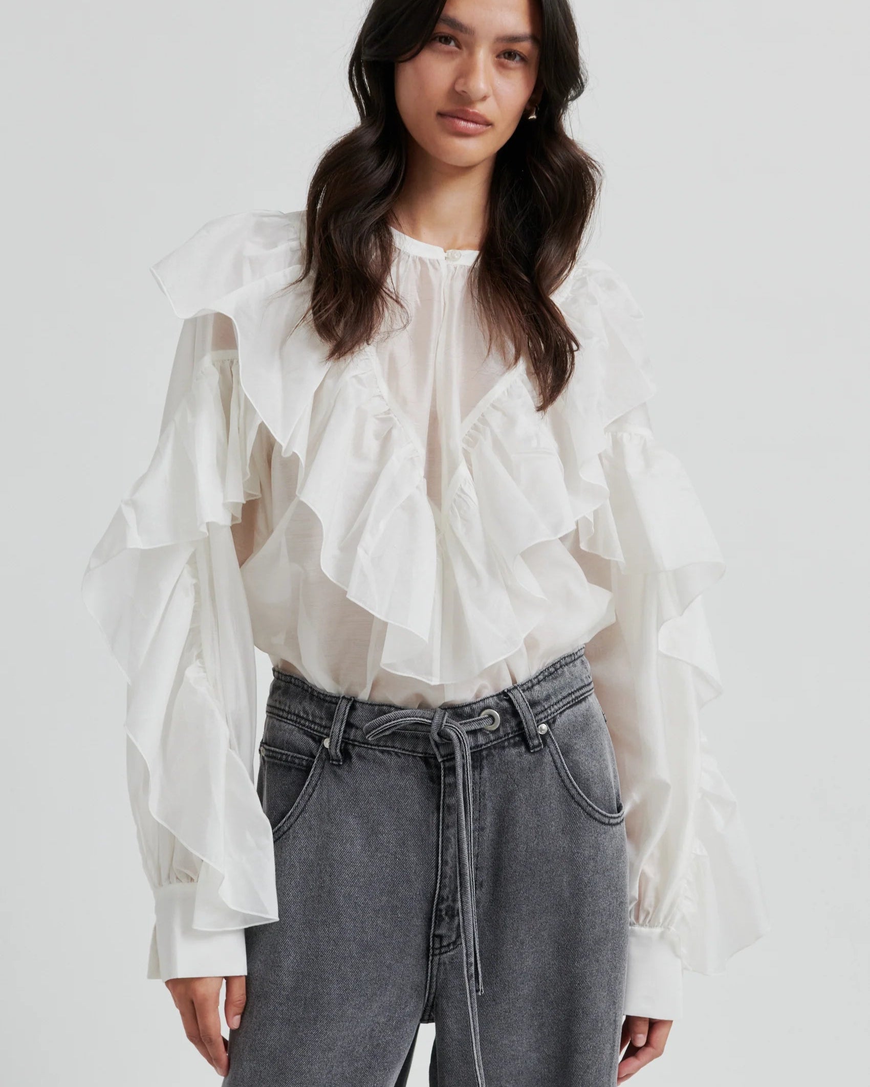 Second Female Fria Frill Blouse Blouses