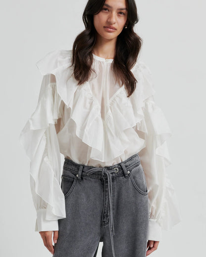 Second Female Fria Frill Blouse Blouses