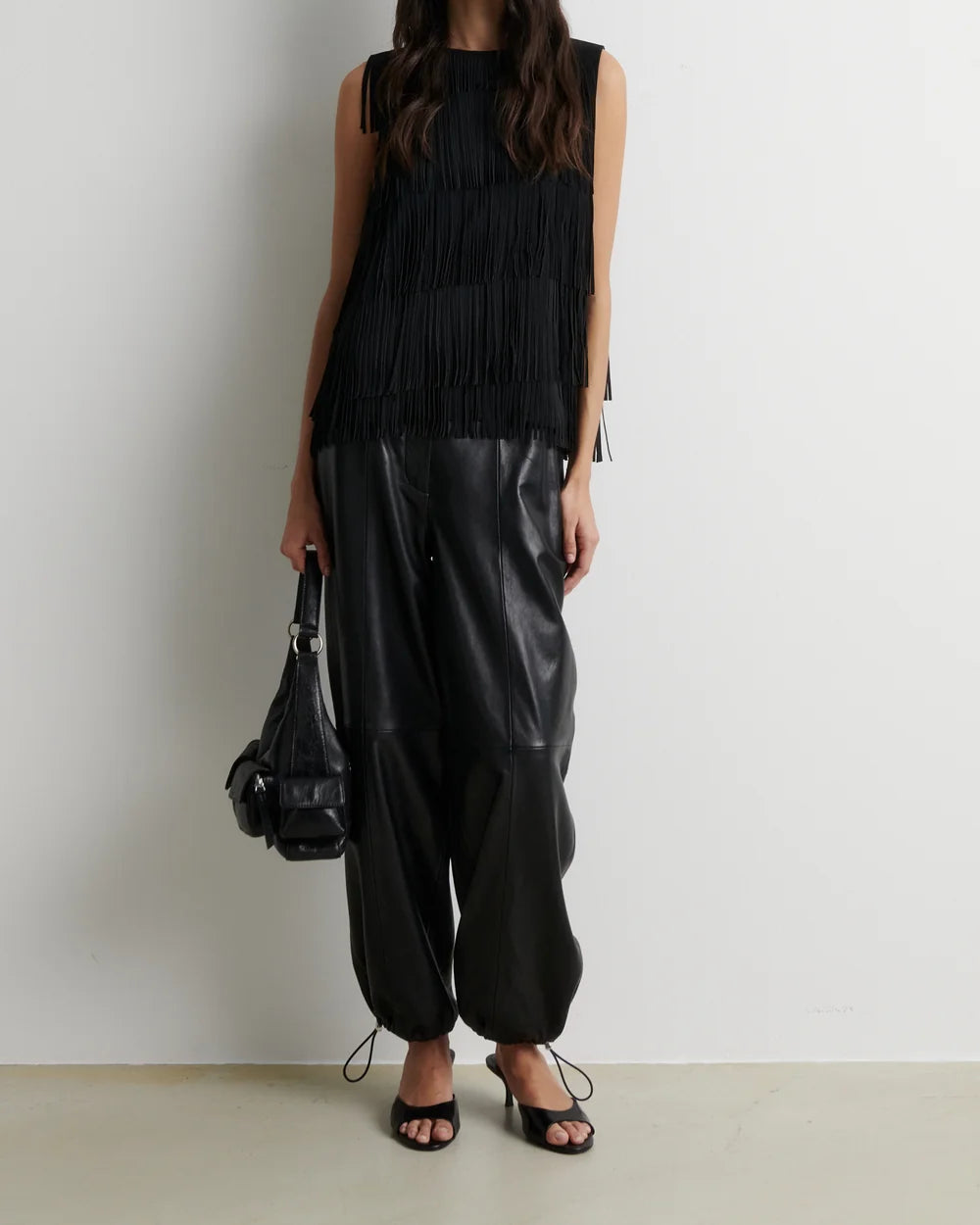 Second Female Aluka Leather Trousers