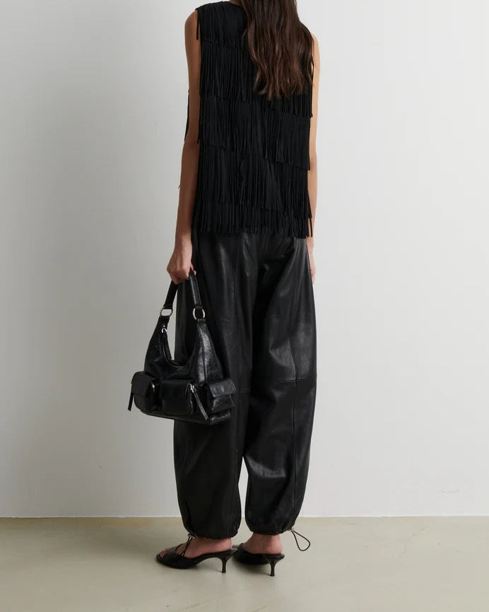 Second Female Aluka Leather Trousers
