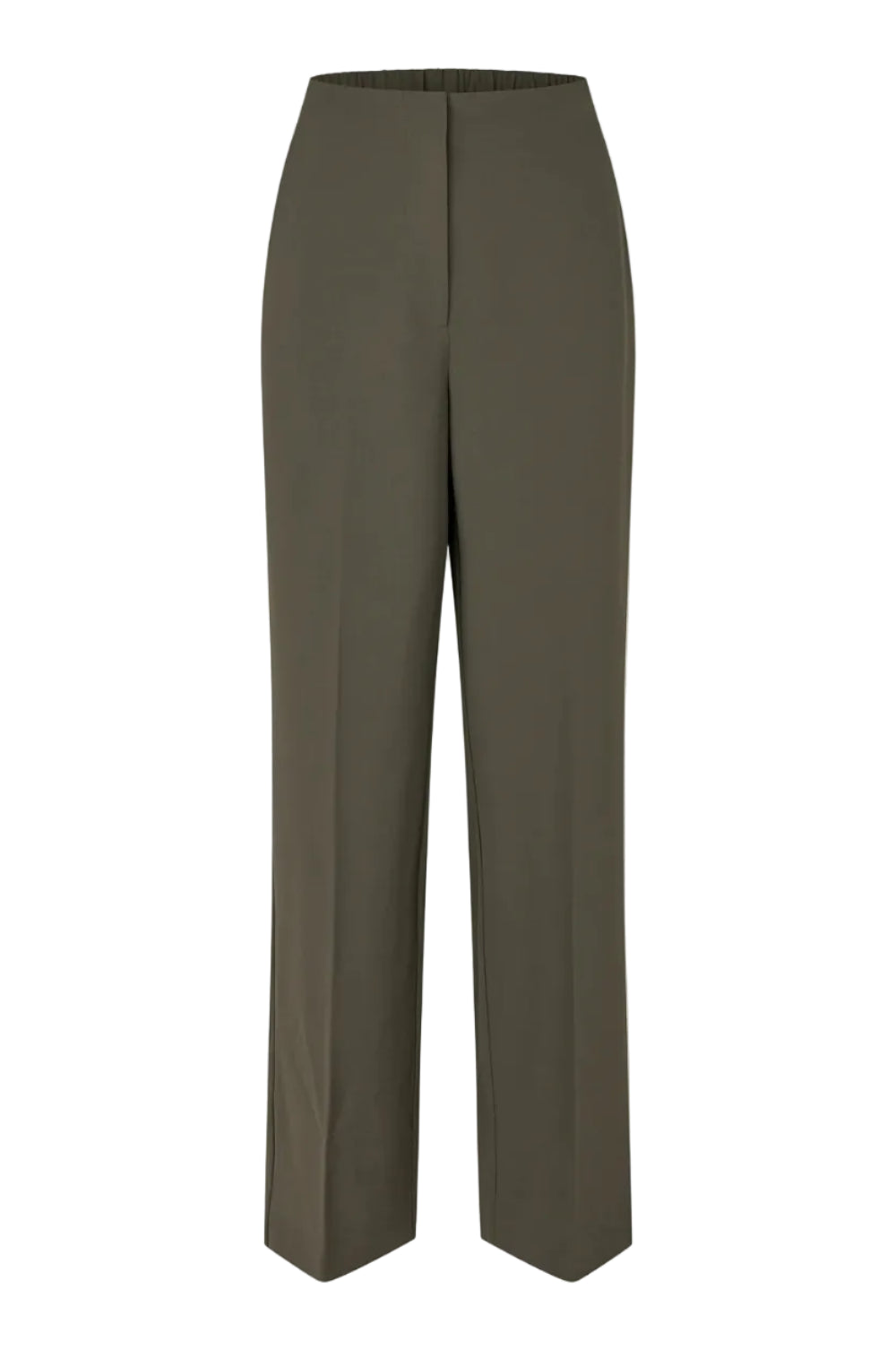 Second Female Fique Classic Trousers Black Olive