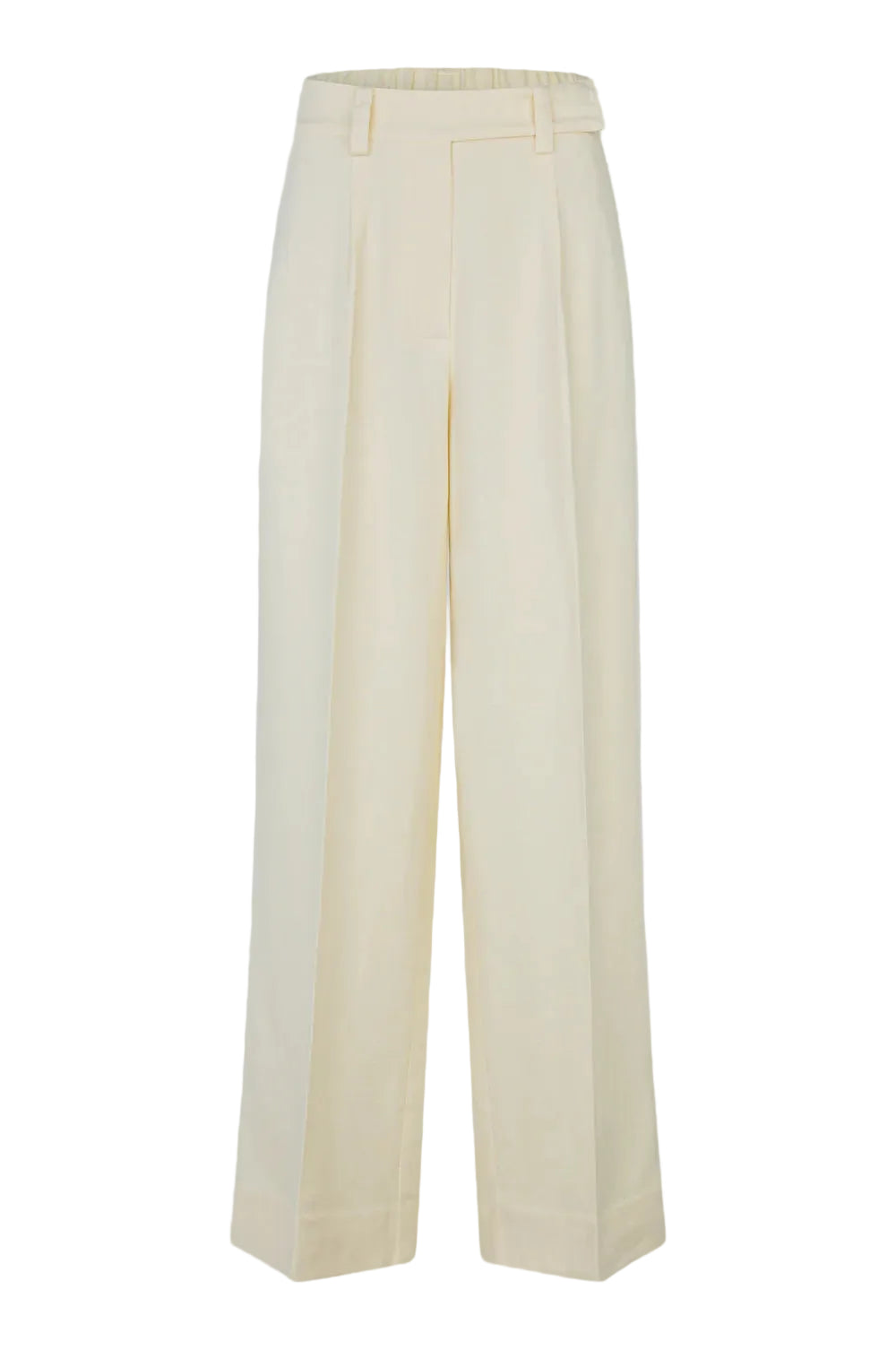 Second Female Lino Classic Trousers Alabaster Gleam