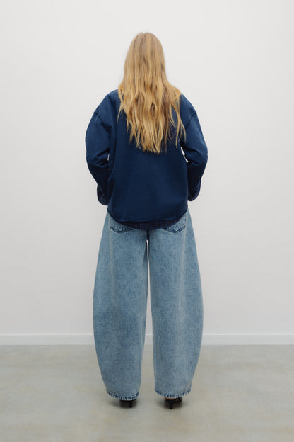 The New Society Barrel Jeans