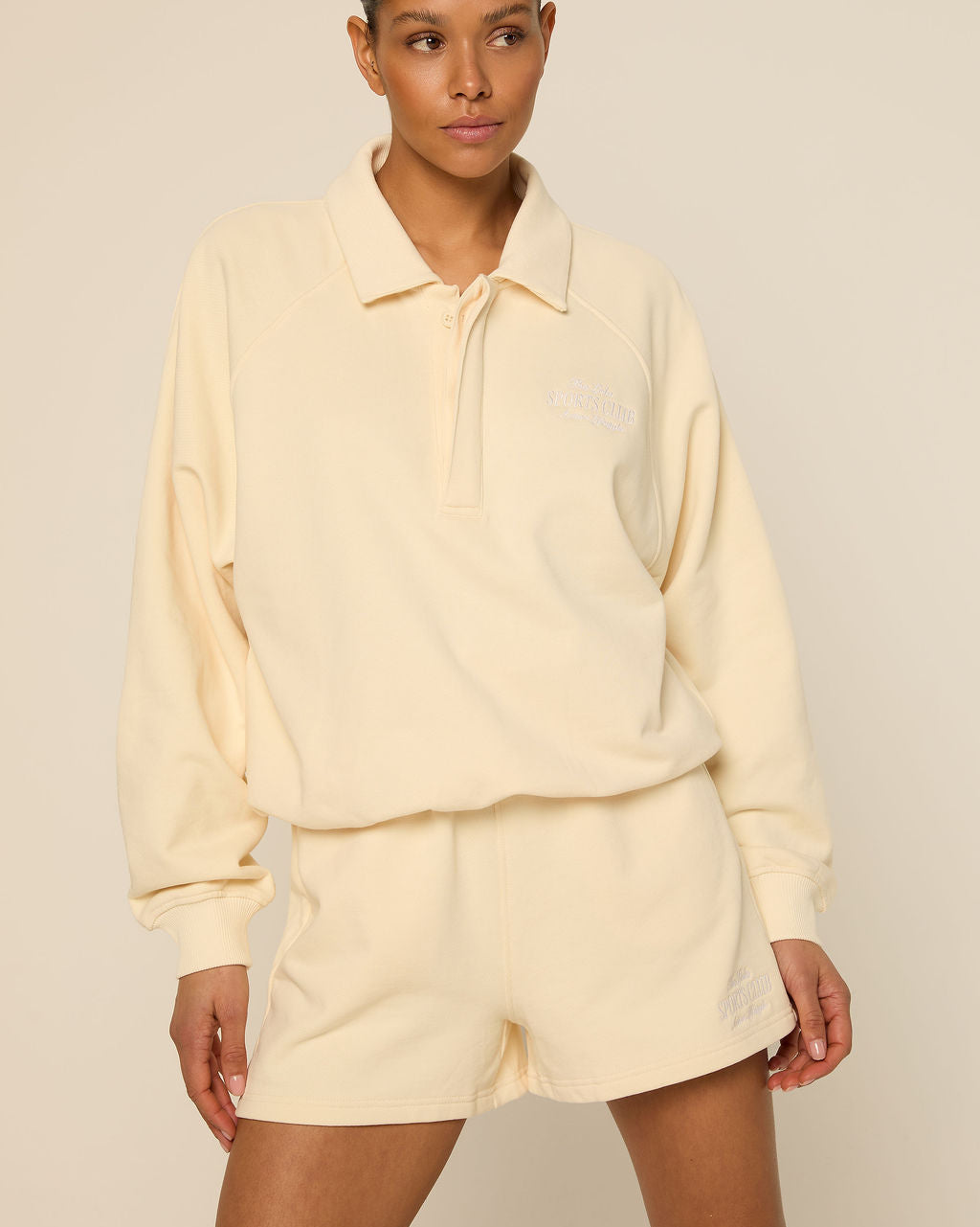 The Lola Club Alix Polo Sweater