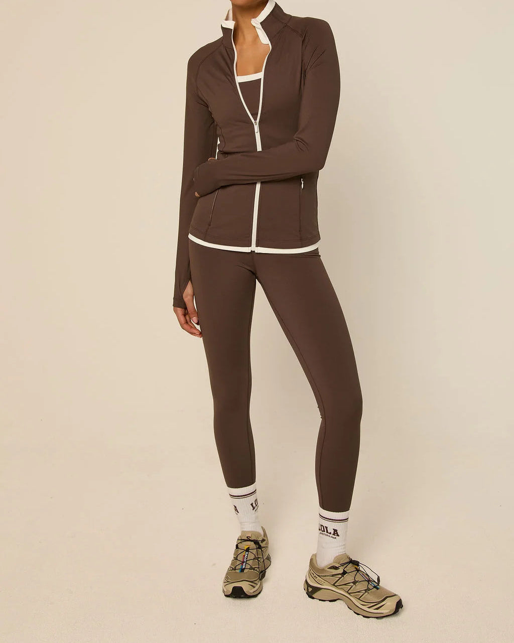 The Lola Club Bruna Legging Espresso