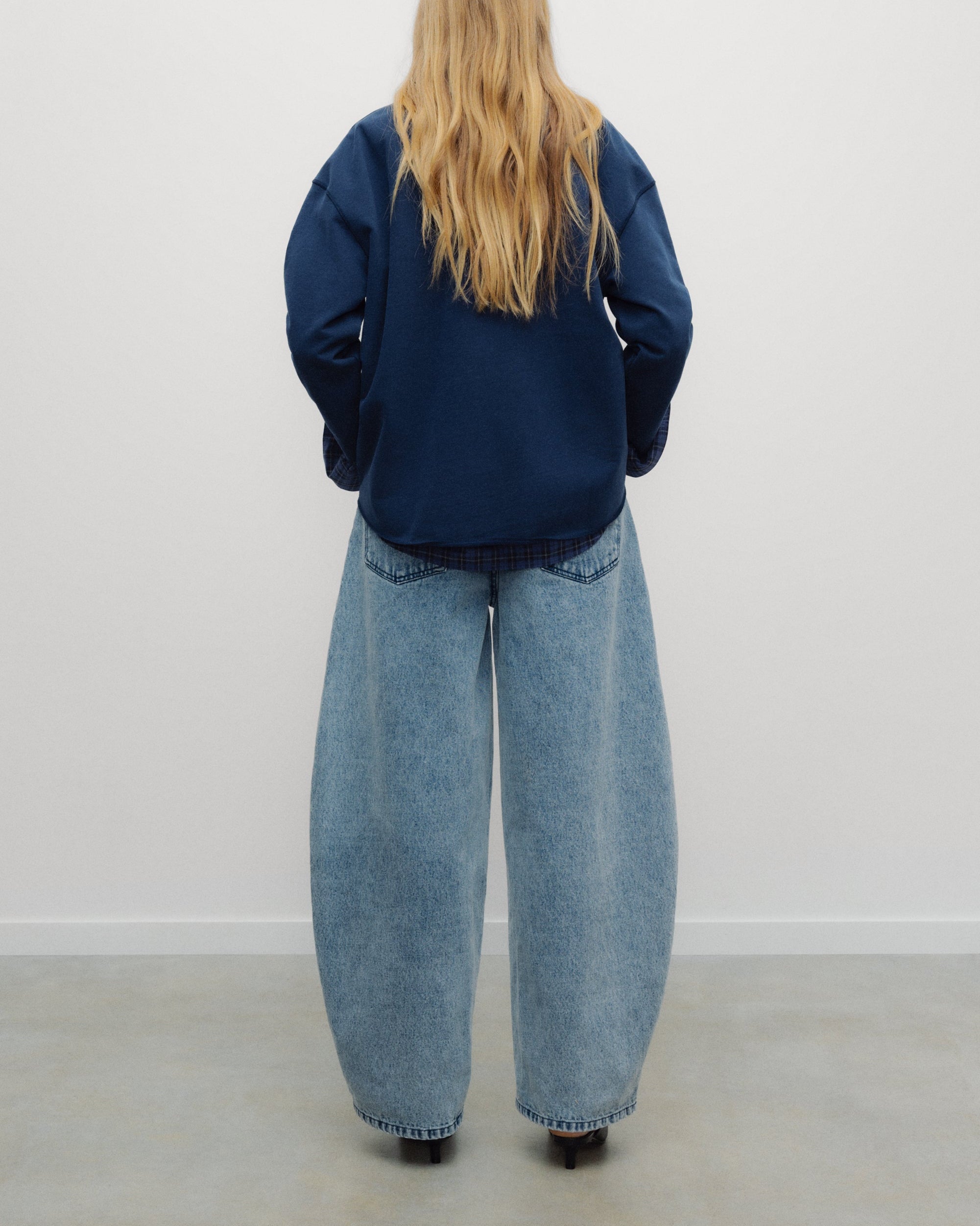 The New Society Barrel Jeans