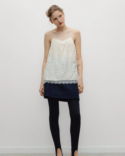 The New Society Polka Dot Top Polka Dot Print