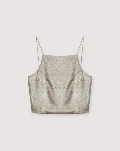 The New Society Saffron Top