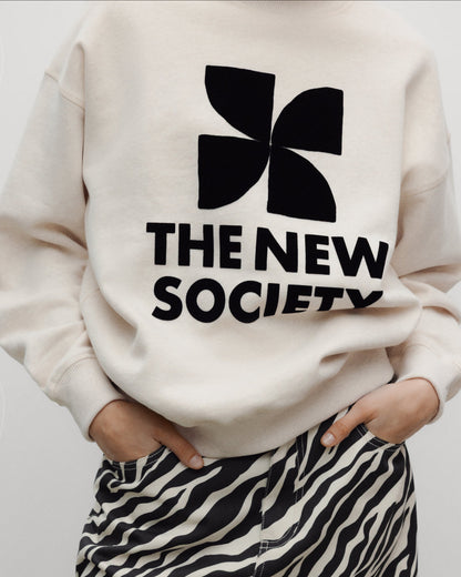 The New Society TNS Logo Woman Sweatshirt