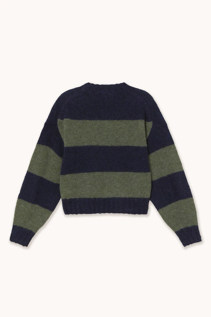 The Tiny Big Sister Overzised Striped Sweater Truien & Vesten