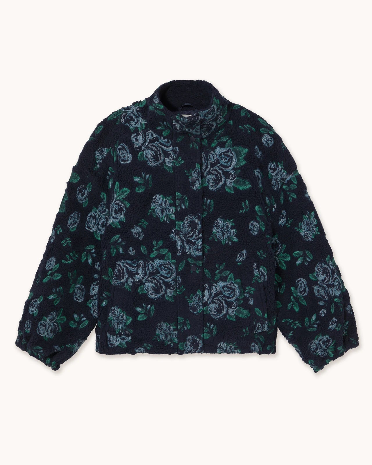 The Tiny Big Sister Roses Sherpa Jacket Truien & Vesten