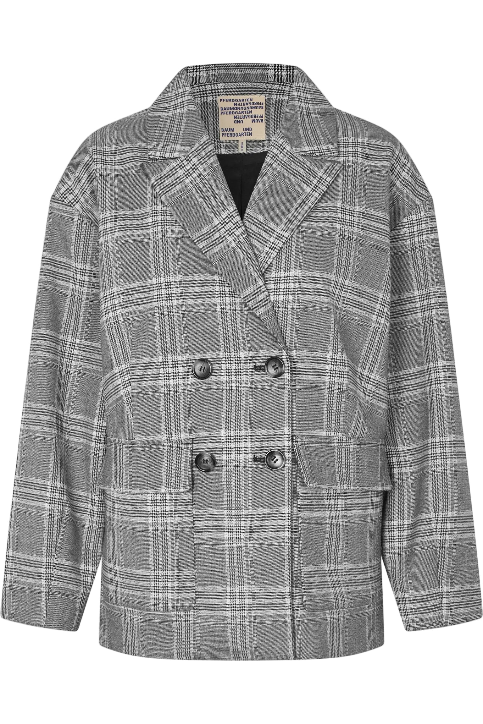 Baum und Pferdgarten Binea Blazer Black White Check