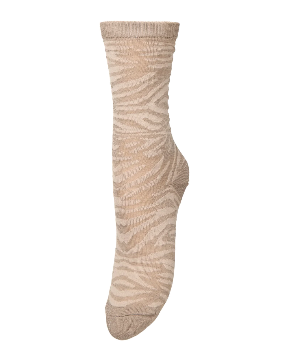Becksöndergaard Tigarea Glitter Sock Fungi Brown Accessoires