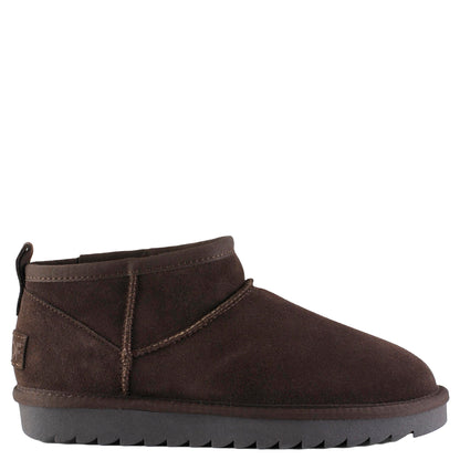 Colors of California Suede laarzen donkerbruin