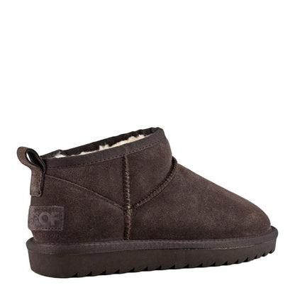 Colors of California Suede laarzen donkerbruin
