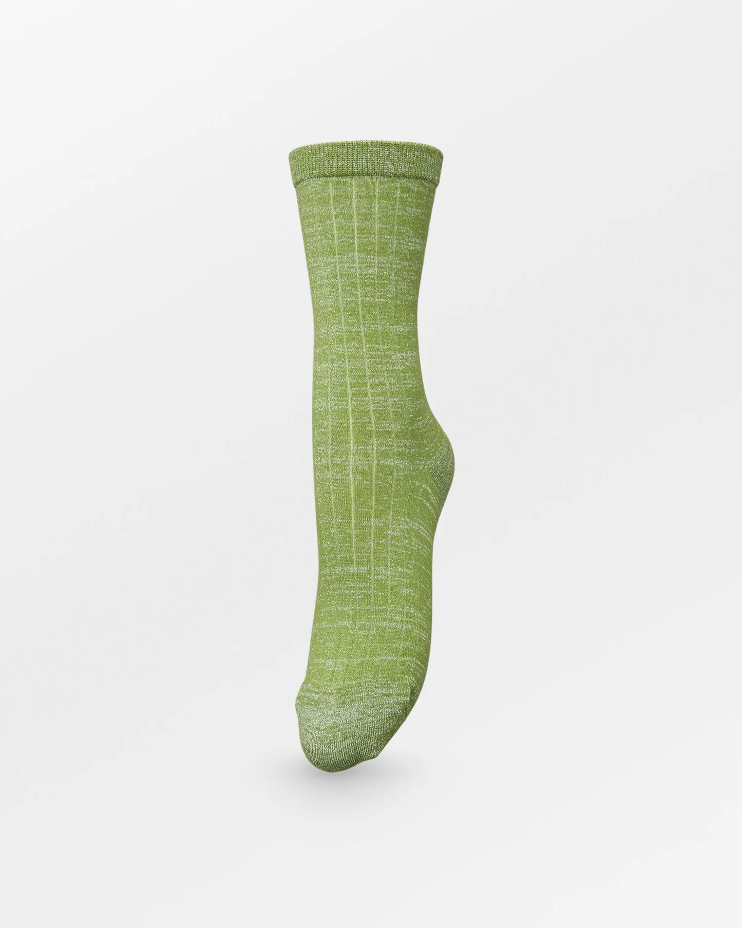 Becksöndergaard Sokken Glitter Rib Campsite Green Accessoires