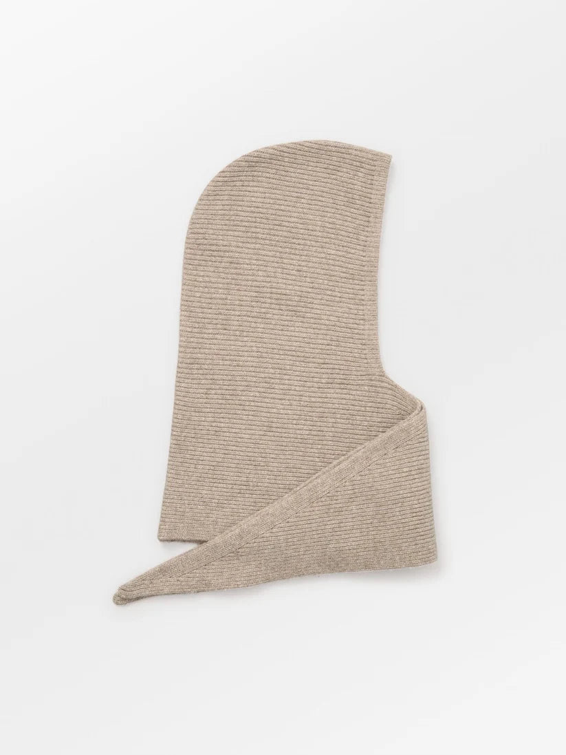Becksöndergaard Tie Balaclava Simply Taupe Beige One Size
