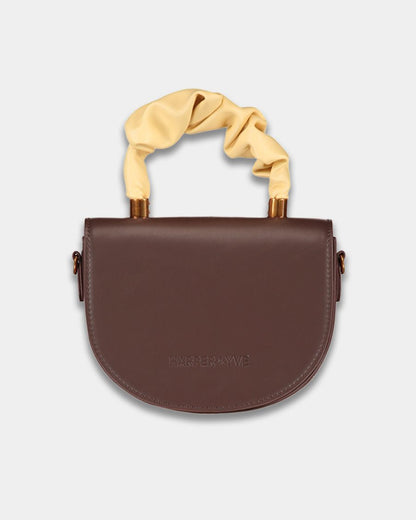 Harper & Yve Jace Tas Saddle Brown Light Yellow One Size