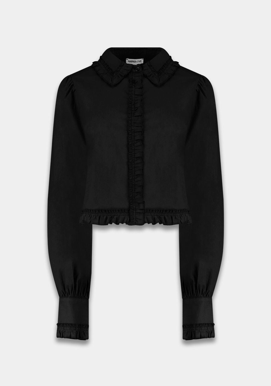 Harper & Yve Ellie Shirt Black Blouses