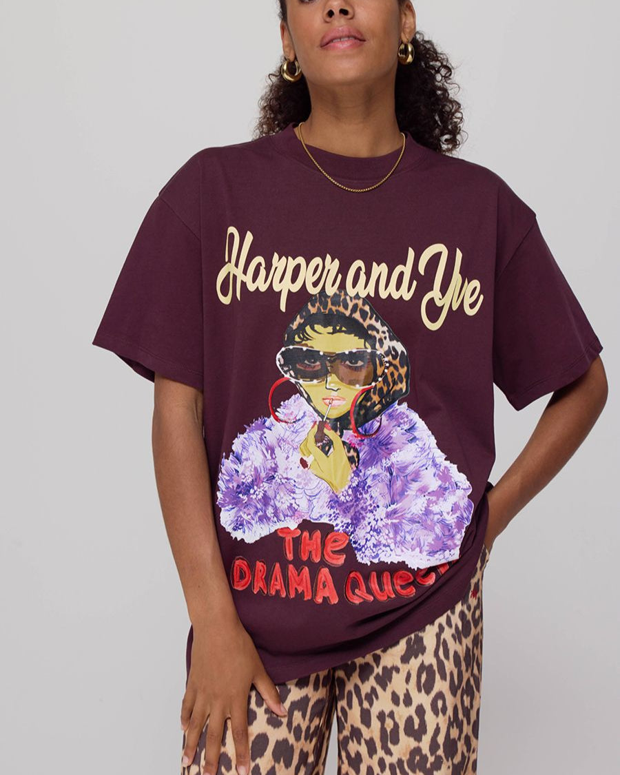 Harper & Yve Drama Queen T-shirt T-shirts