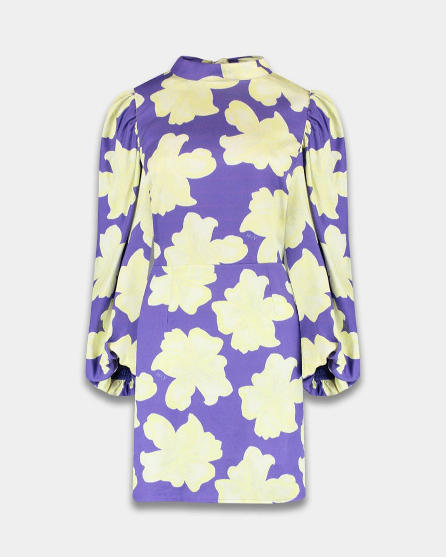 Harper & Yve Nila Dress Bold Flower Lemonade Jurken