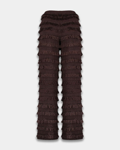 Harper & Yve Lo Pants Dark Brown Broeken