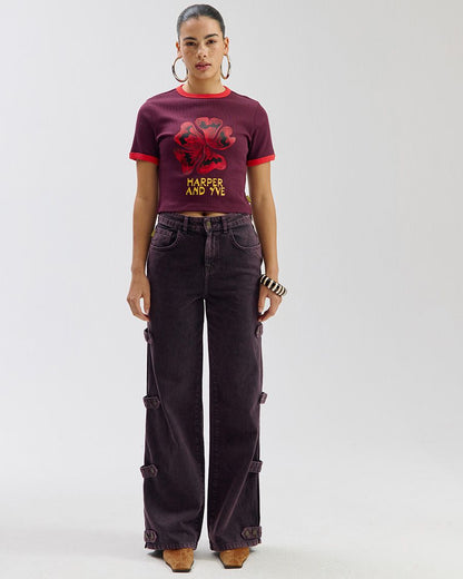 Harper & Yve Desert Flower T-shirt