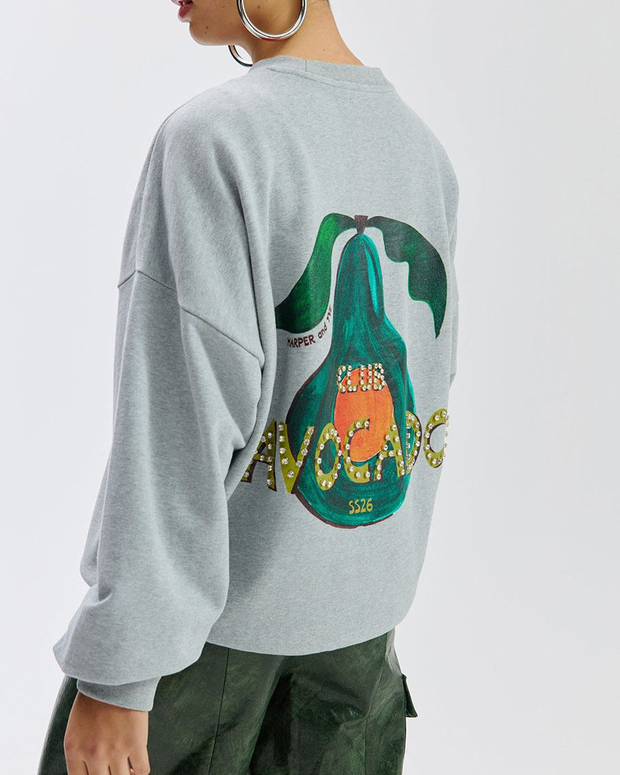 Harper & Yve Club Avocado Sweater