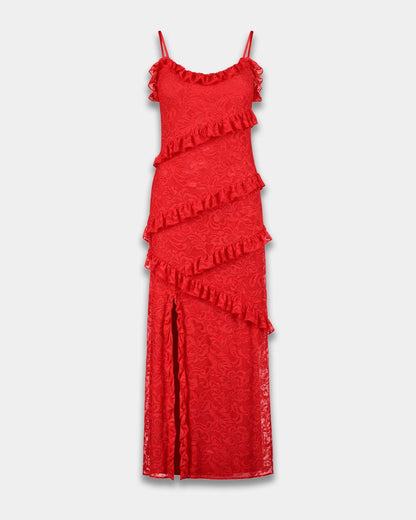 Harper & Yve Sammie Jurk Poppy Red