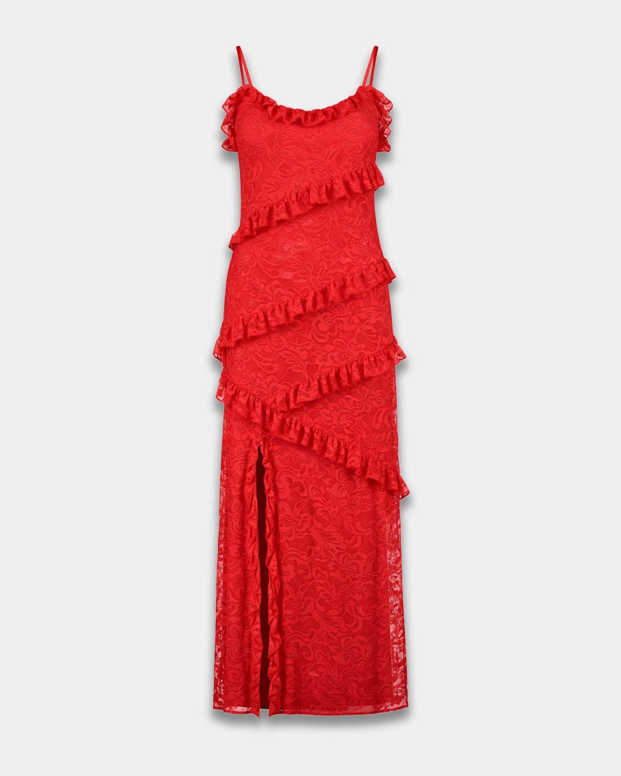 Harper & Yve Sammie Jurk Poppy Red