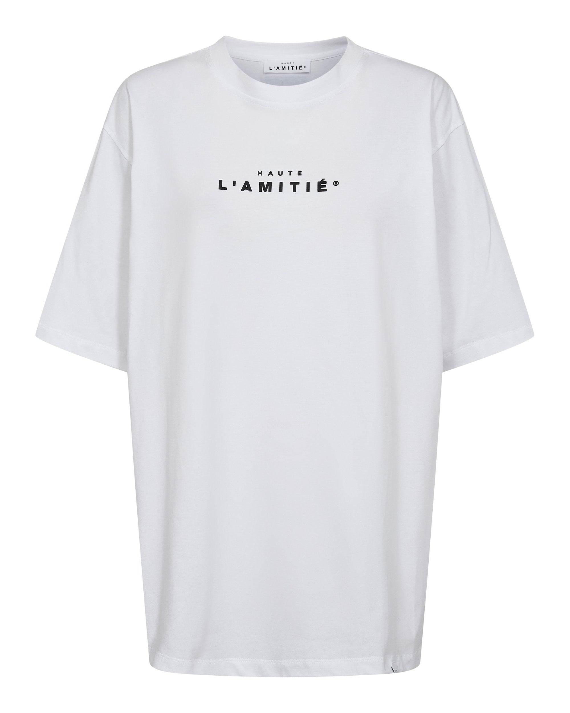 Haute L'amitié Crew Rub Print Tee