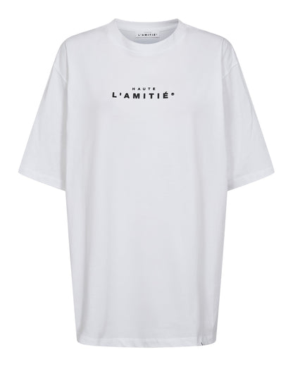 Haute L'amitié Crew Rub Print Tee