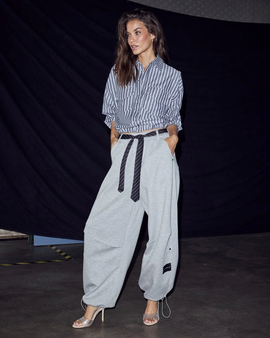 Haute L'amitié Maxi Split Tie Tall Pant
