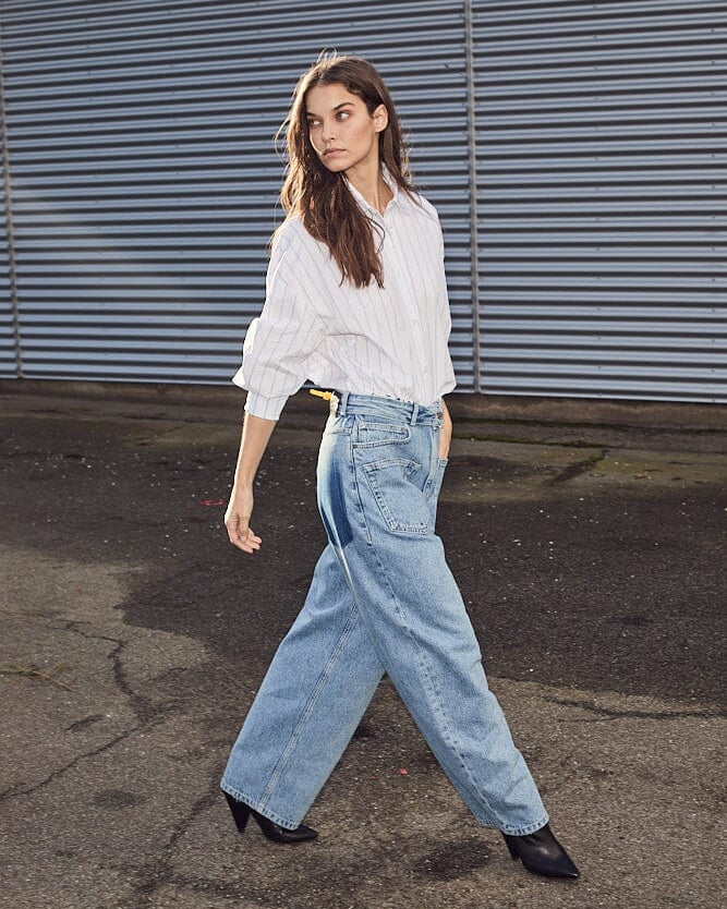 Haute L'amitié Flip Waist Pocket Tall Jeans