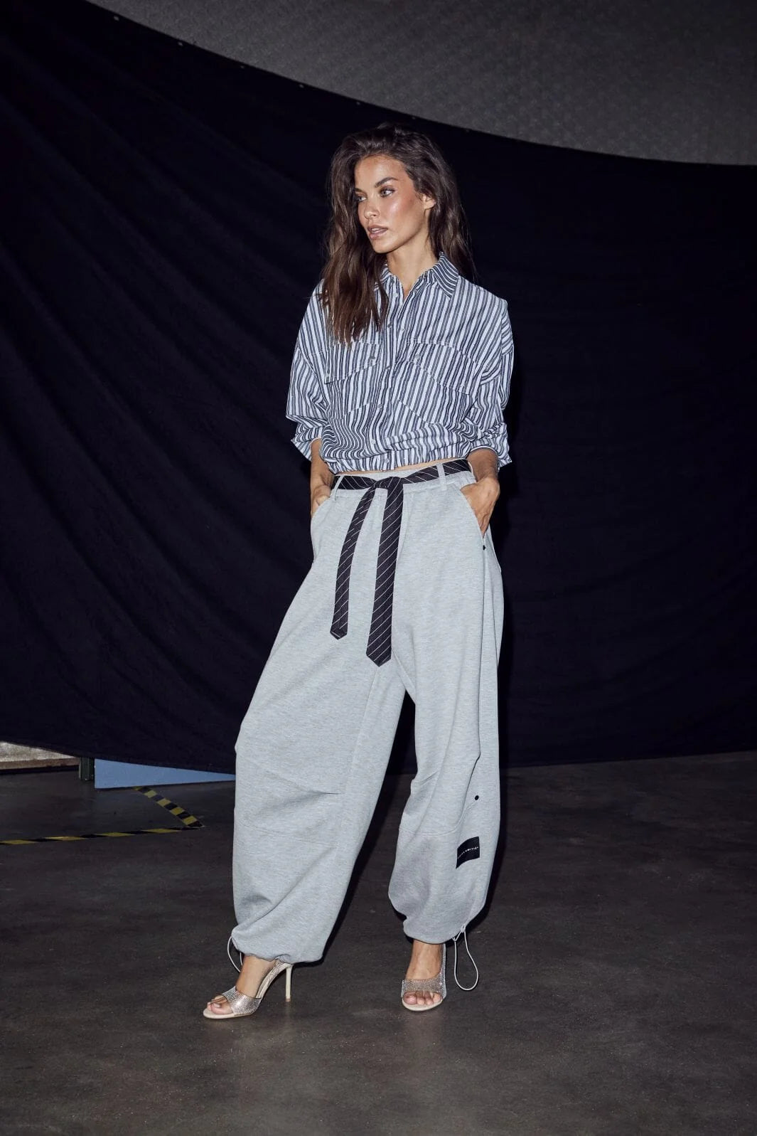 Haute L'amitié Maxi Split Tie Tall Pant