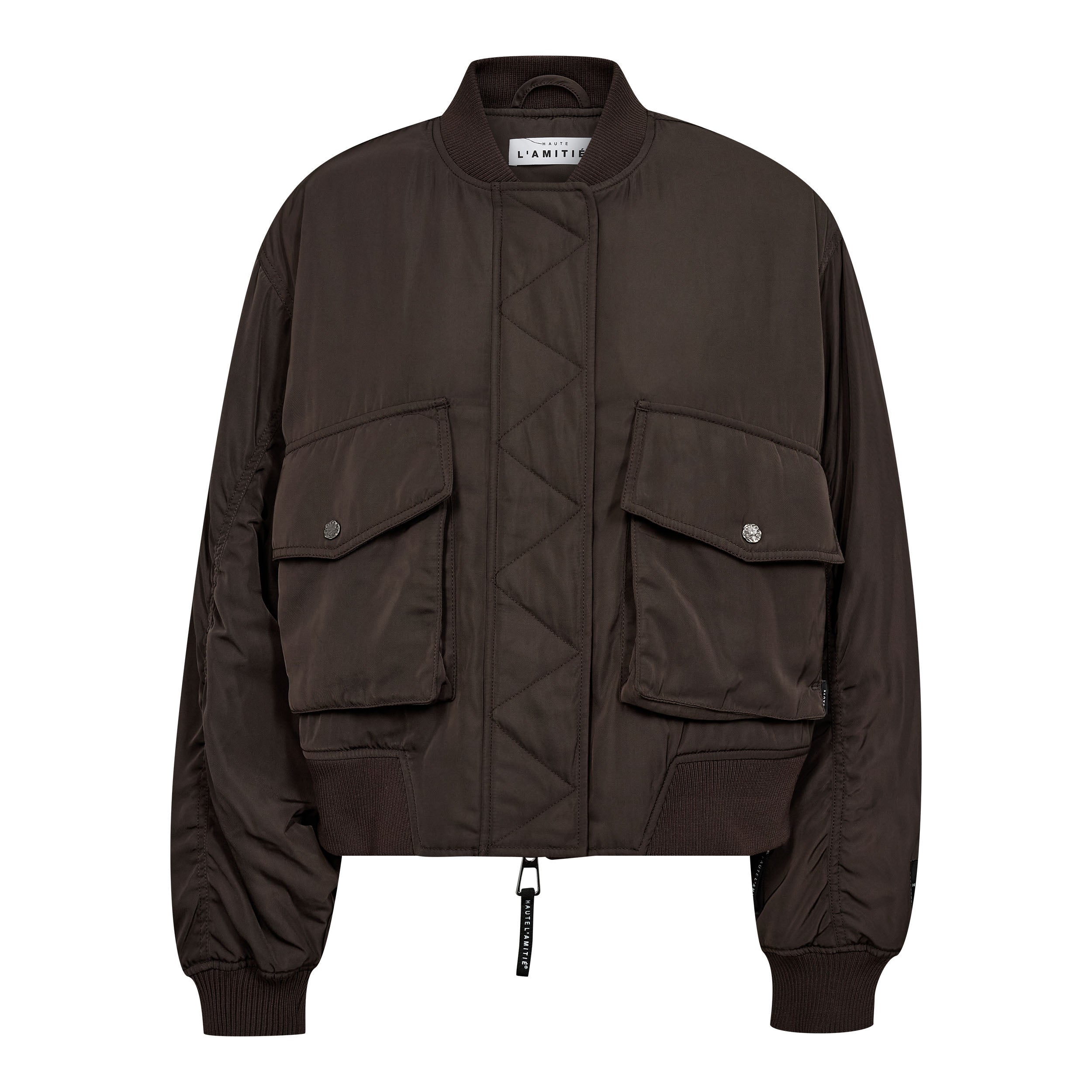Haute L'amitié Bailey Zipper Bomber